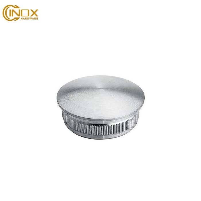 stainless steel round tube end cap easy hit