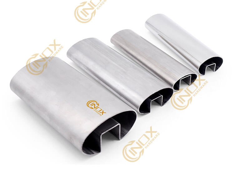 Stainless Steel ovals slot tube